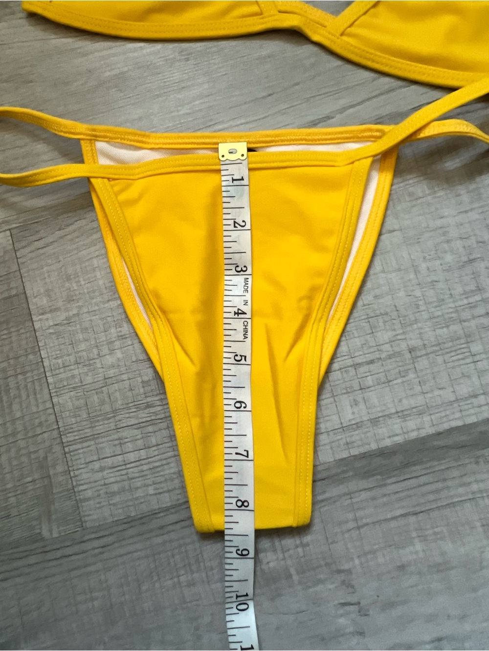 NEW BASIC SWIM La Premiere Swim Set Yellow - Picture 13 of 16